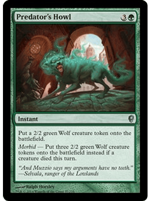 Predator's Howl - CONS