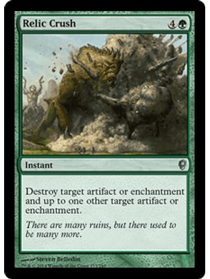 Relic Crush - CONS