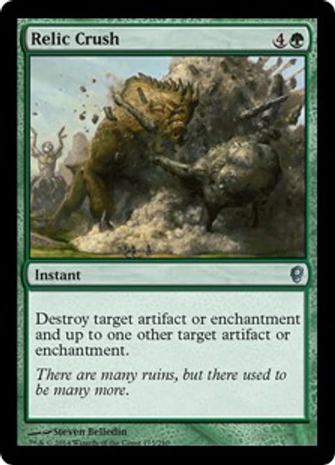 Relic Crush - CONS