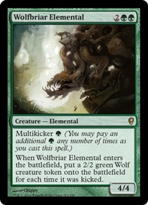 Wolfbriar Elemental - CONS
