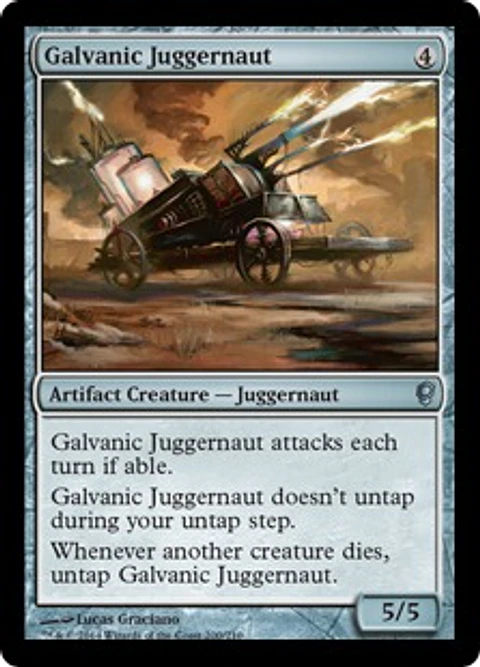 Galvanic Juggernaut - CONS