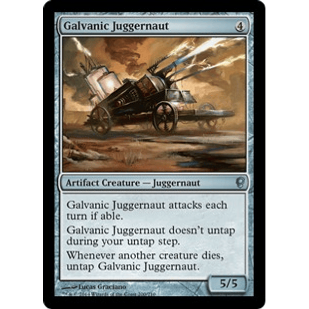 Galvanic Juggernaut - CONS