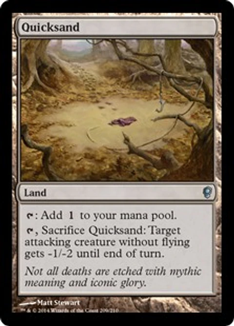 Quicksand - CONS