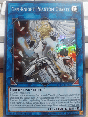 Gem-Knight Phantom Quartz - EXFO-EN092 - Super Rare