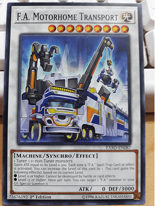 F.A. Motorhome Transport - EXFO-EN087 - Common