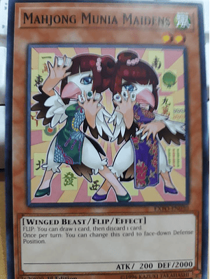 Mahjong Munia Maidens - EXFO-EN030 - Common