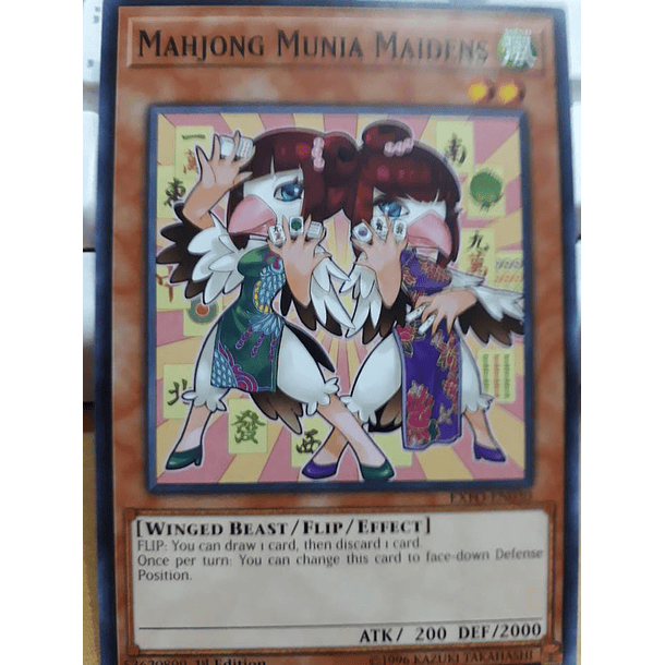 Mahjong Munia Maidens - EXFO-EN030 - Common