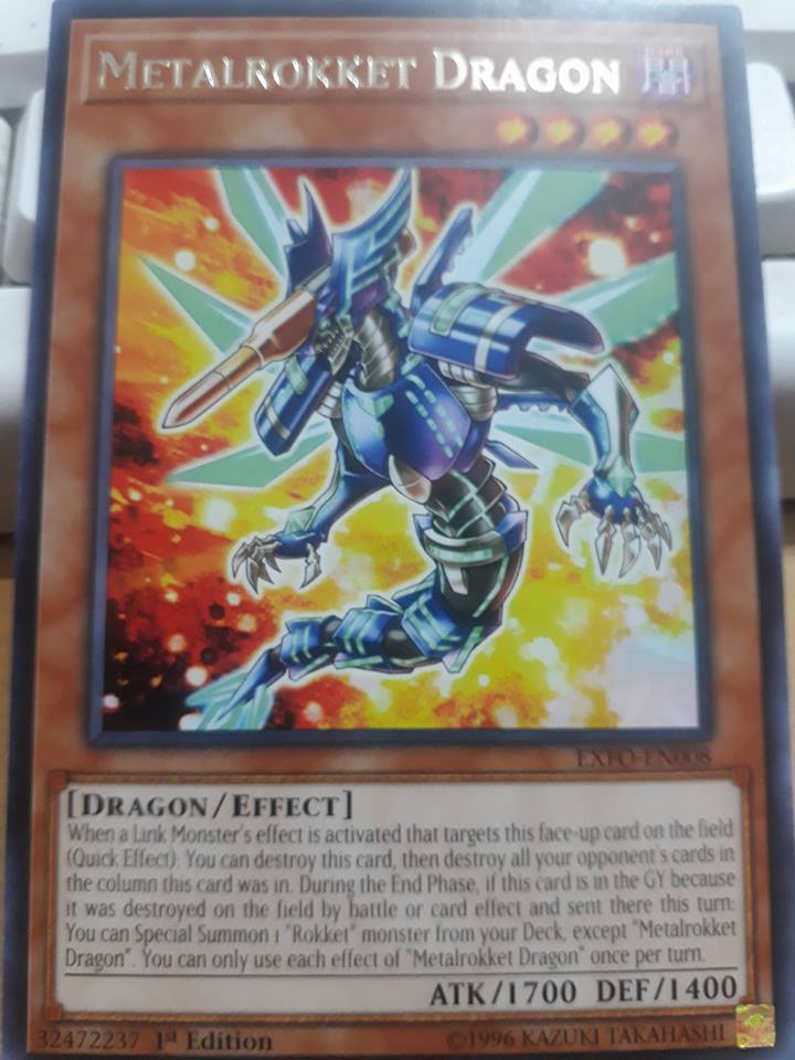 Metalrokket Dragon - EXFO-EN008 - Rare 1
