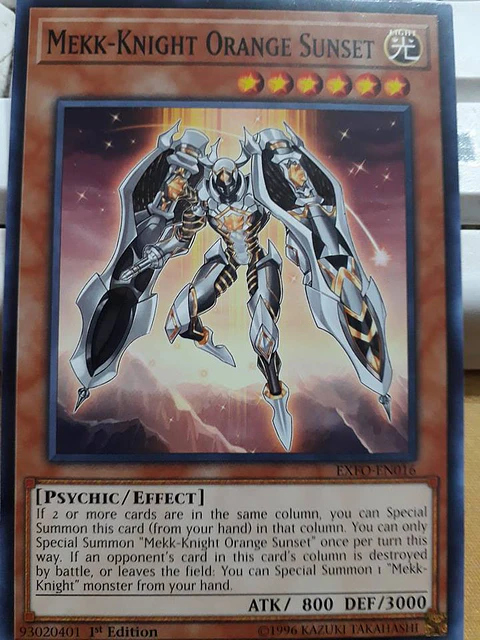 Mekk-Knight Orange Sunset - EXFO-EN016 - Common
