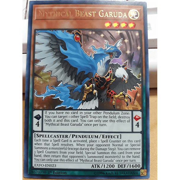 Mythical Beast Garuda - EXFO-EN023 - Ultra Rare