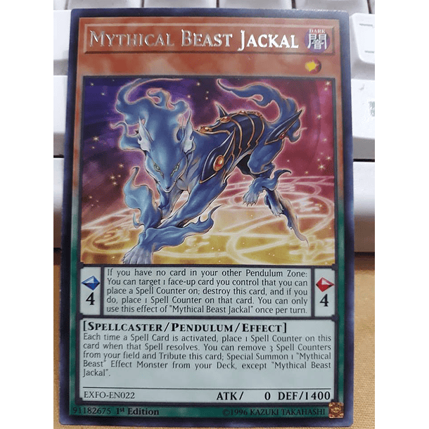 Mythical Beast Jackal - EXFO-EN022 - Rare