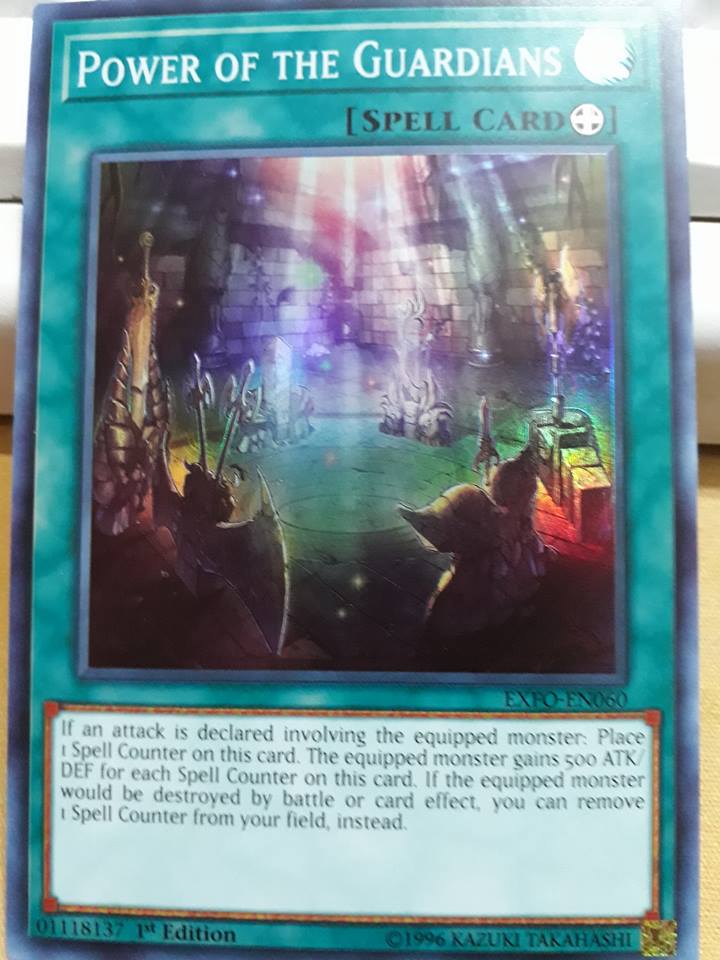 Power of the Guardians - EXFO-EN060 - Super Rare 1