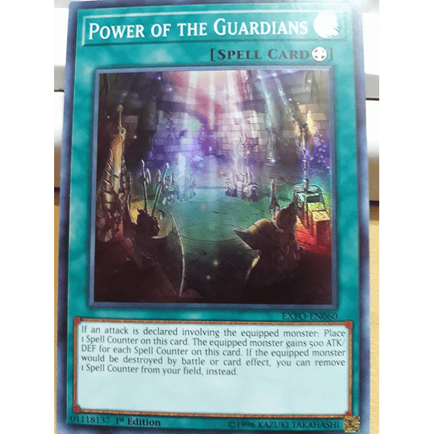 Power of the Guardians - EXFO-EN060 - Super Rare