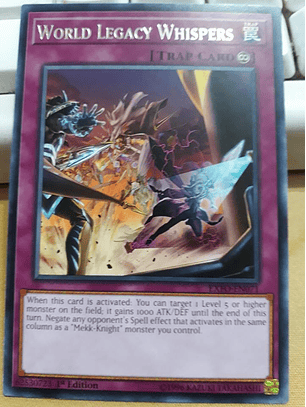 World Legacy Whispers - EXFO-EN071 - Rare 