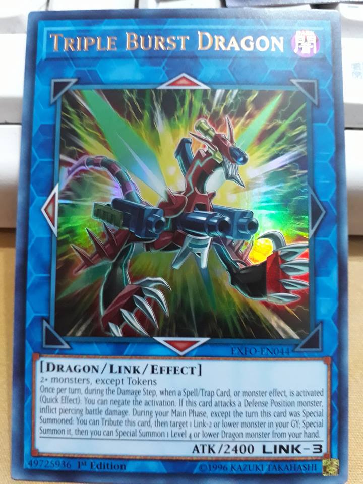 Triple Burst Dragon - EXFO-EN044 - Ultra Rare  1