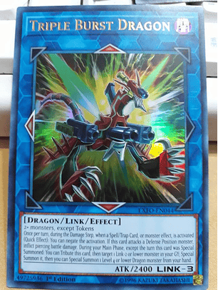 Triple Burst Dragon - EXFO-EN044 - Ultra Rare 