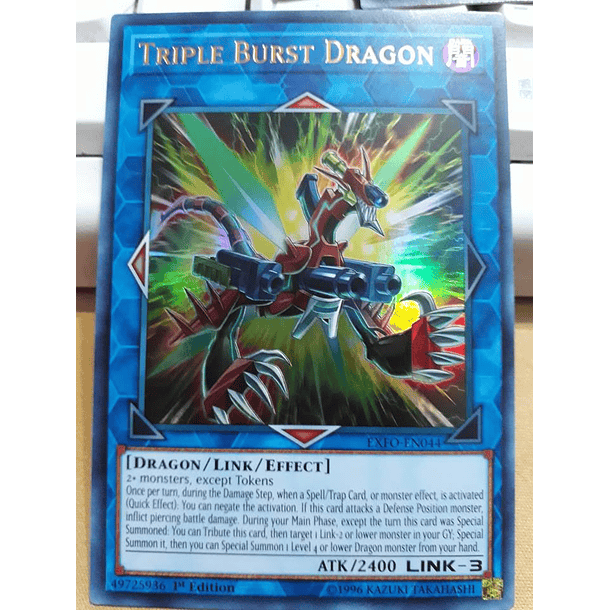 Triple Burst Dragon - EXFO-EN044 - Ultra Rare 