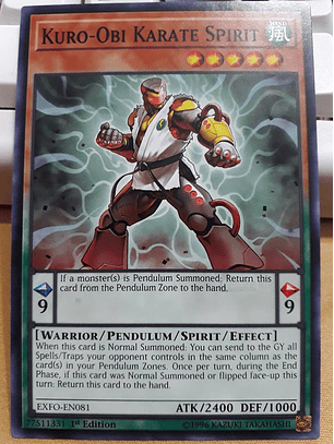 Kuro-Obi Karate Spirit - EXFO-EN081 - Common