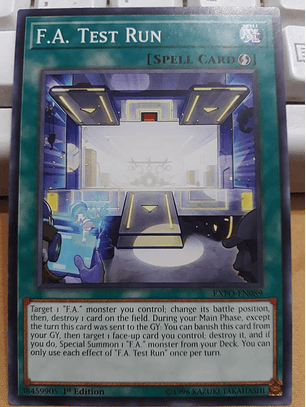 F.A. Test Run - EXFO-EN089 - Common 