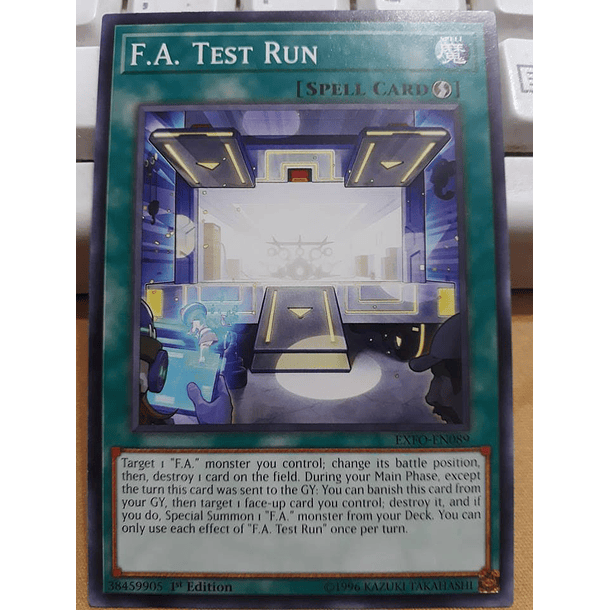 F.A. Test Run - EXFO-EN089 - Common 