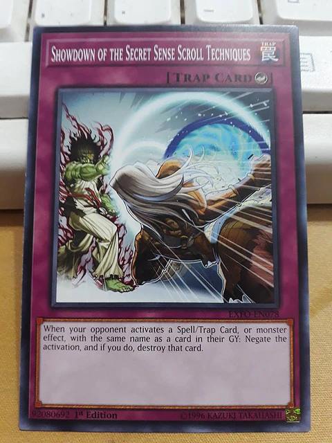 Showdown of the Secret Sense Scroll Techniques - EXFO-EN078