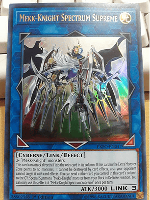 Mekk-Knight Spectrum Supreme - EXFO-EN047 - Ultra Rare