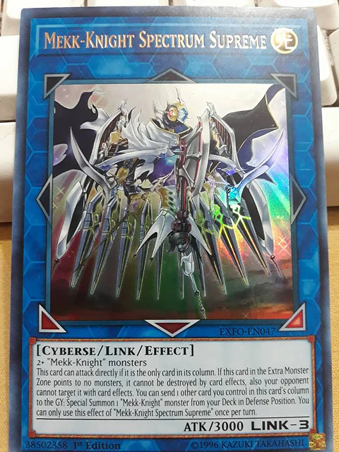 Mekk-Knight Spectrum Supreme - EXFO-EN047 - Ultra Rare