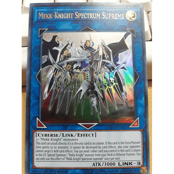 Mekk-Knight Spectrum Supreme - EXFO-EN047 - Ultra Rare