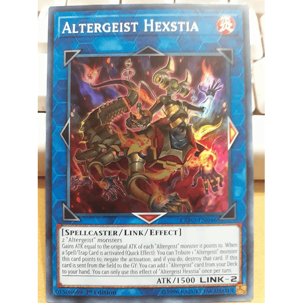 Altergeist Hexstia - EXFO-EN046 - Super Rare