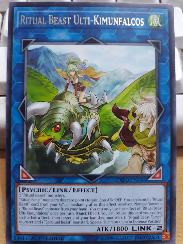 Ritual Beast Ulti-Kimunfalcos - EXFO-EN096 - Rare  1