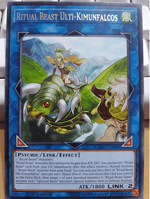 Ritual Beast Ulti-Kimunfalcos - EXFO-EN096 - Rare 