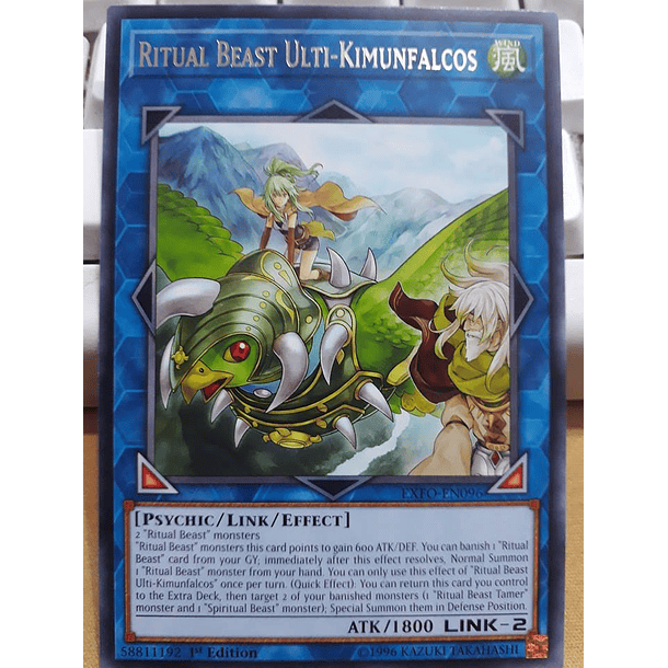 Ritual Beast Ulti-Kimunfalcos - EXFO-EN096 - Rare 
