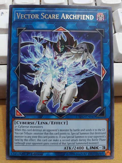 Vector Scare Archfiend - EXFO-EN040 - Rare 