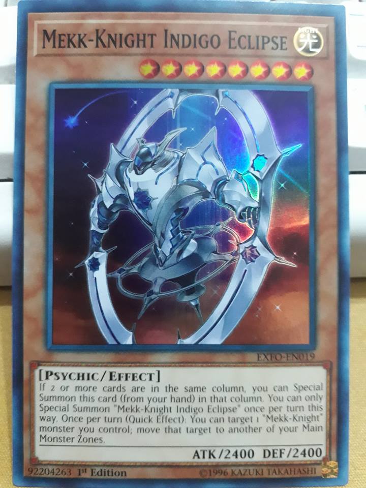 Mekk-Knight Indigo Eclipse - EXFO-EN019 - Super Rare 1