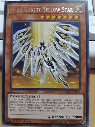 Mekk-Knight Yellow Star - EXFO-EN017 - Rare