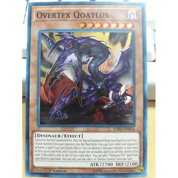 Overtex Qoatlus - EXFO-EN036 - Super Rare