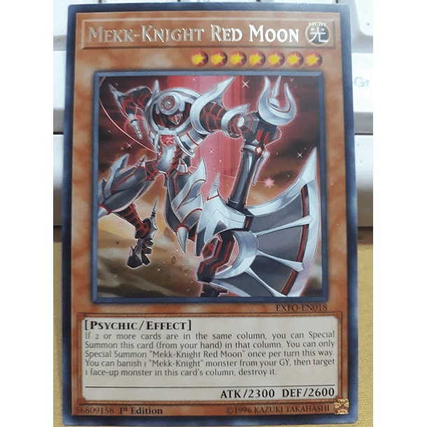 Mekk-Knight Red Moon - EXFO-EN018 - Rare 