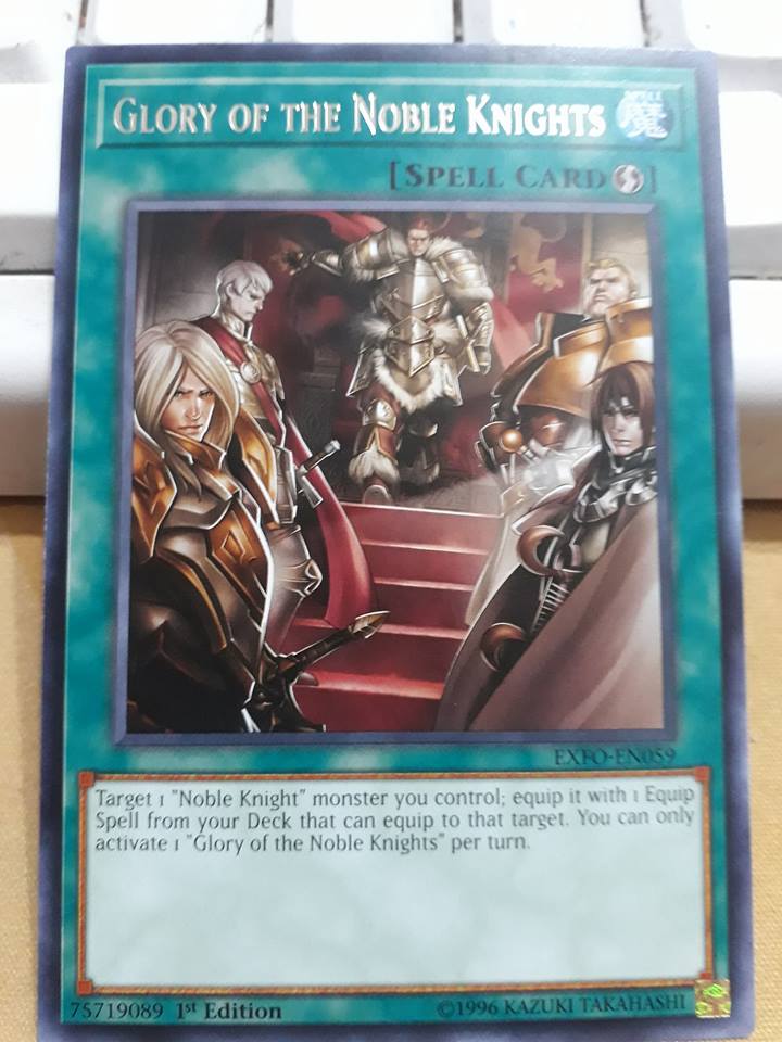 Glory of the Noble Knights - EXFO-EN059 - Rare 1