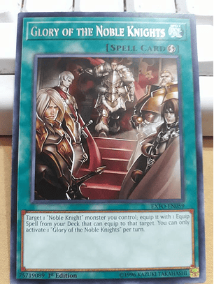 Glory of the Noble Knights - EXFO-EN059 - Rare