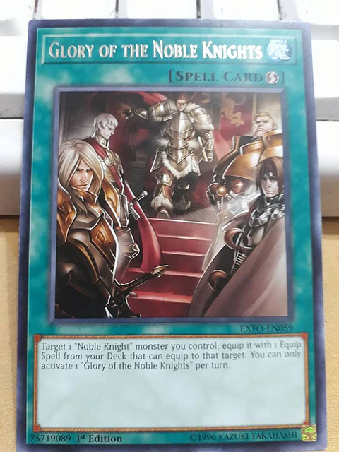 Glory of the Noble Knights - EXFO-EN059 - Rare