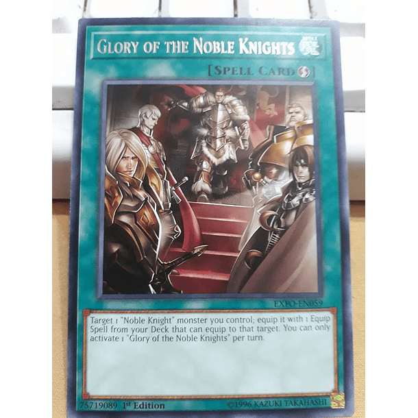 Glory of the Noble Knights - EXFO-EN059 - Rare