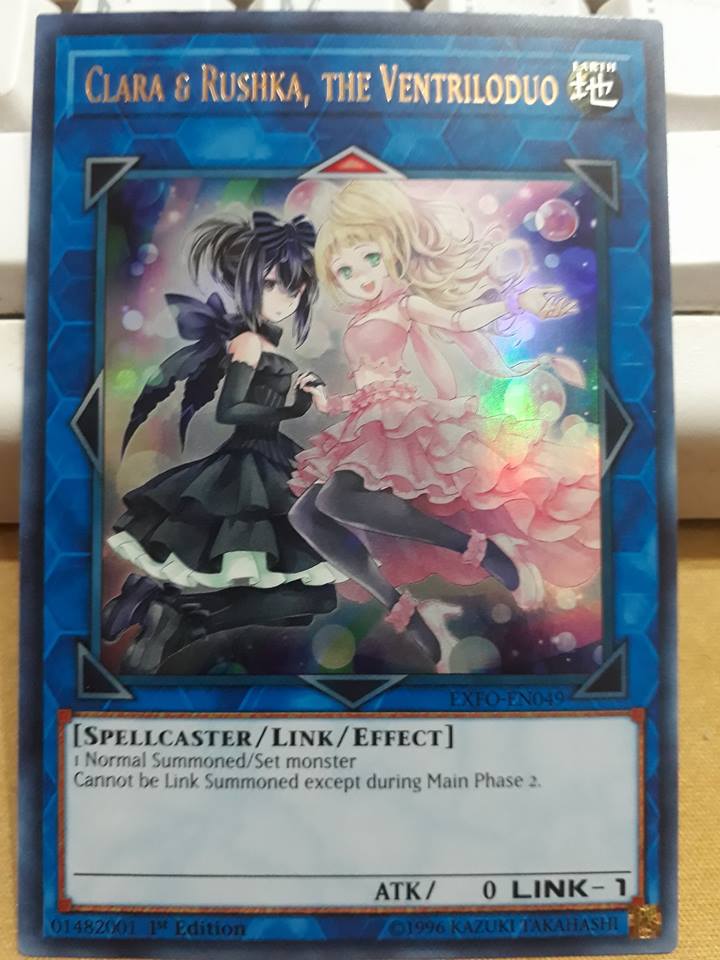 Clara & Rushka, the Ventriloduo - EXFO-EN049 - Ultra Rare 1