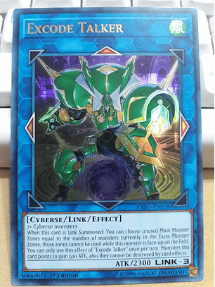 Excode Talker - EXFO-EN038 - Ultra Rare 