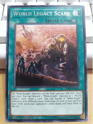 World Legacy Scars - EXFO-EN056 - Rare