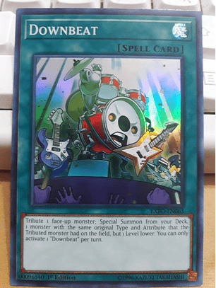 Downbeat - EXFO-EN063 - Super Rare 