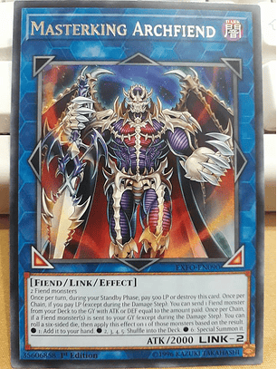 Masterking Archfiend - EXFO-EN090 - Rare