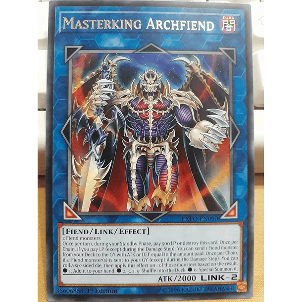 Masterking Archfiend - EXFO-EN090 - Rare