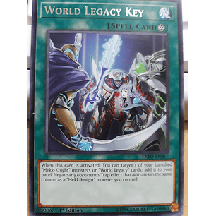 World Legacy Key - EXFO-EN057 - Rare