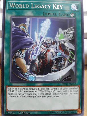 World Legacy Key - EXFO-EN057 - Rare