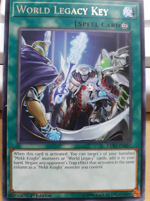 World Legacy Key - EXFO-EN057 - Rare
